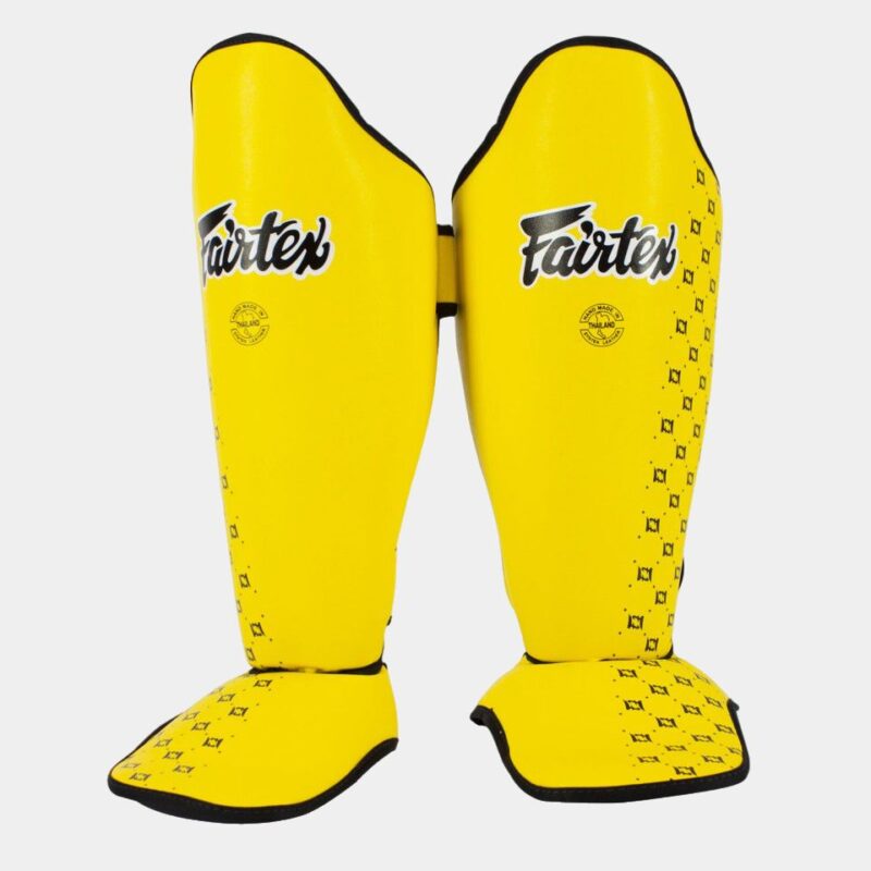 Fairtex SP5 Yellow Shin Guards
