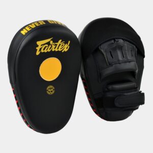 Fairtex FMV13 Black & Gold Maximized Focus Mitts