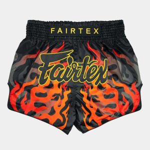 Fairtex BS1921 Black Volcano Muay Thai Shorts