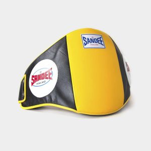 Sandee Black & Yellow Velcro Belly Pad