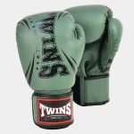 Twins FBGVDM3-TW6 Olive Green Non-Leather Boxing Gloves